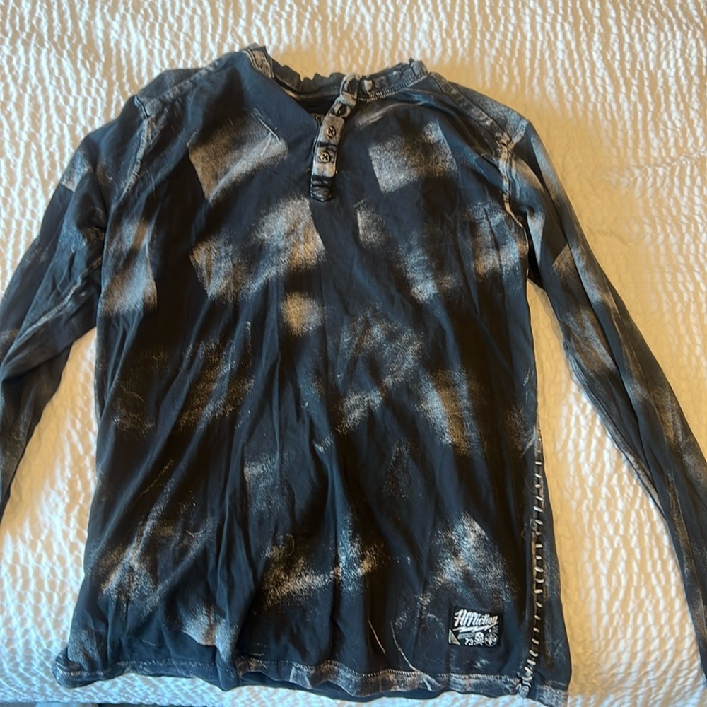 Afflication long sleeve shirt - live fast